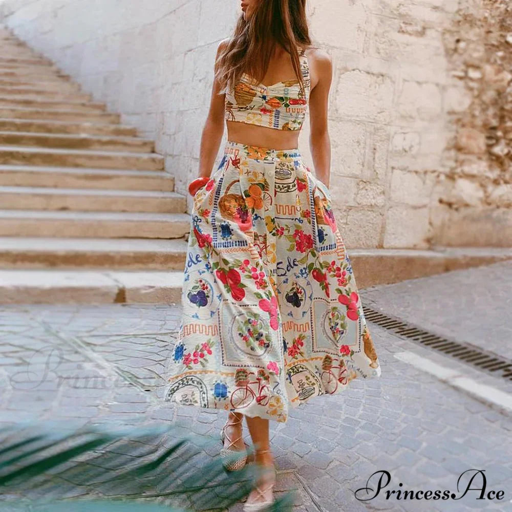 Belted Sleeveless Flax Hippie Dress