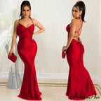 Bianca Ruched Stylish Mermaid Formal Dress