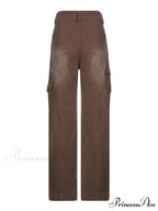 Bleached Painted Graceful Boyfriend Jeans