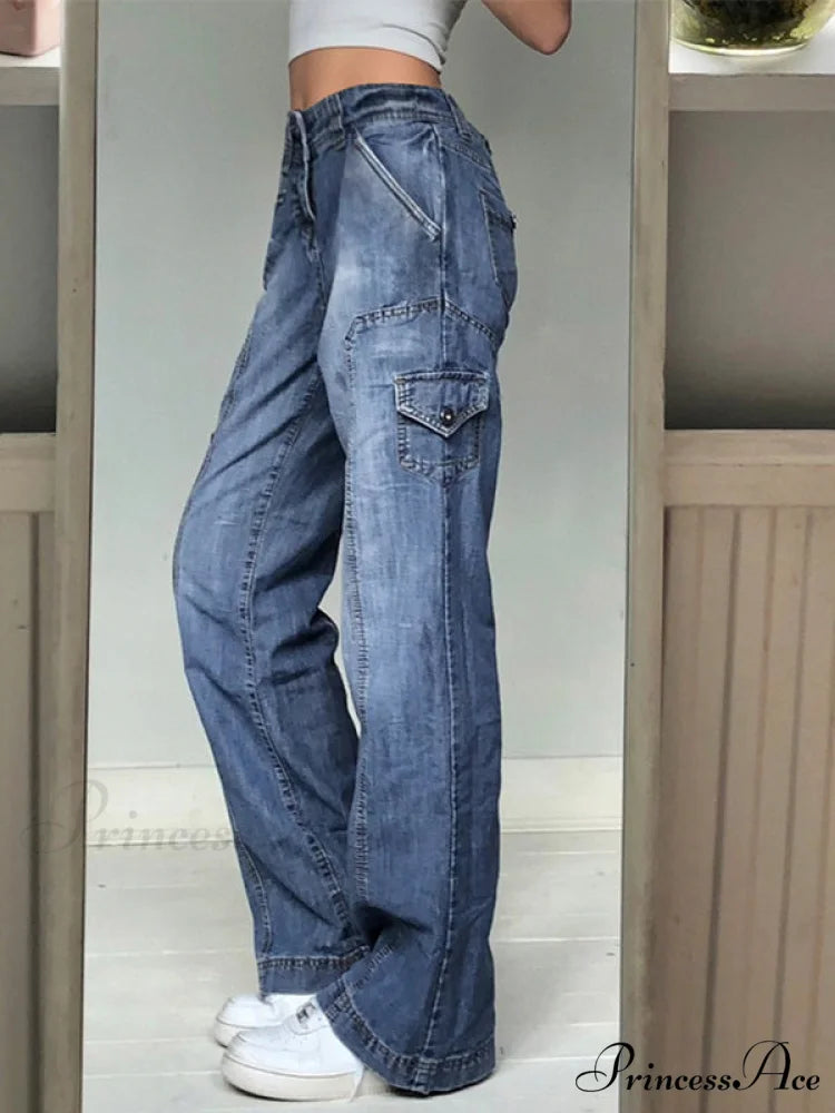 Bleached Painted Graceful Boyfriend Jeans