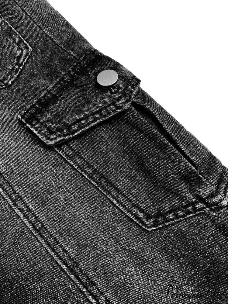 Bleached Painted Graceful Boyfriend Jeans