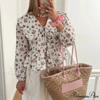 Blooming Babydoll Frilled Blouse