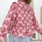 Blooming Babydoll Frilled Blouse