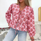Blooming Babydoll Frilled Blouse