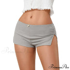 Blossom Ornament Cut Hem Bodycon Brief