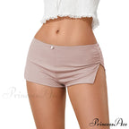 Blossom Ornament Cut Hem Bodycon Brief