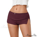 Blossom Ornament Cut Hem Bodycon Brief