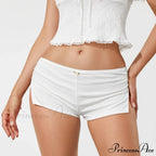 Blossom Ornament Cut Hem Bodycon Brief