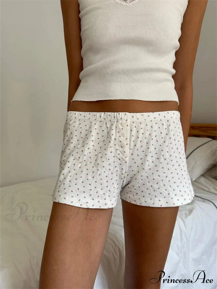 Blossoming Affection Banded Lounge Short