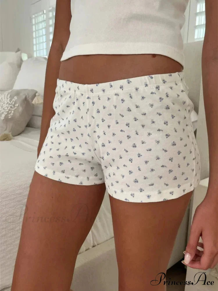 Blossoming Affection Banded Lounge Short