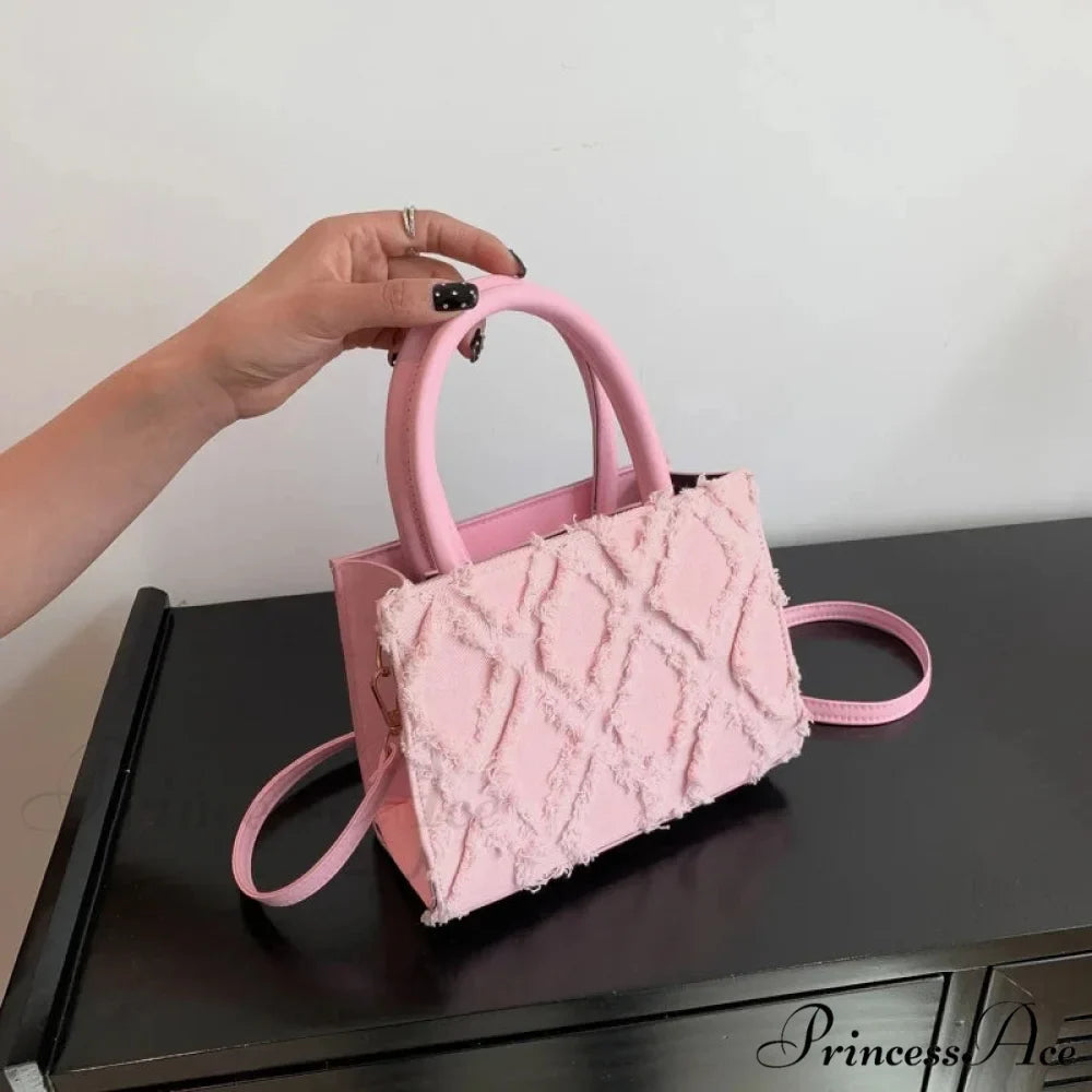 Blue Messenger Bag Summer Stylish Crossbody Purse