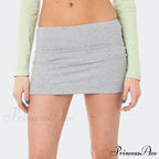 Bodycon Tennis Wrap Mini Skirt