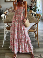 Bohemian Printed Stylish Slip Dress