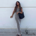 Boho Beach Style Mixed Color Classic Bead Embellished Necklace - White