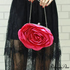 Botanical Design Evening Bag Wedding Chain Clutch Bag