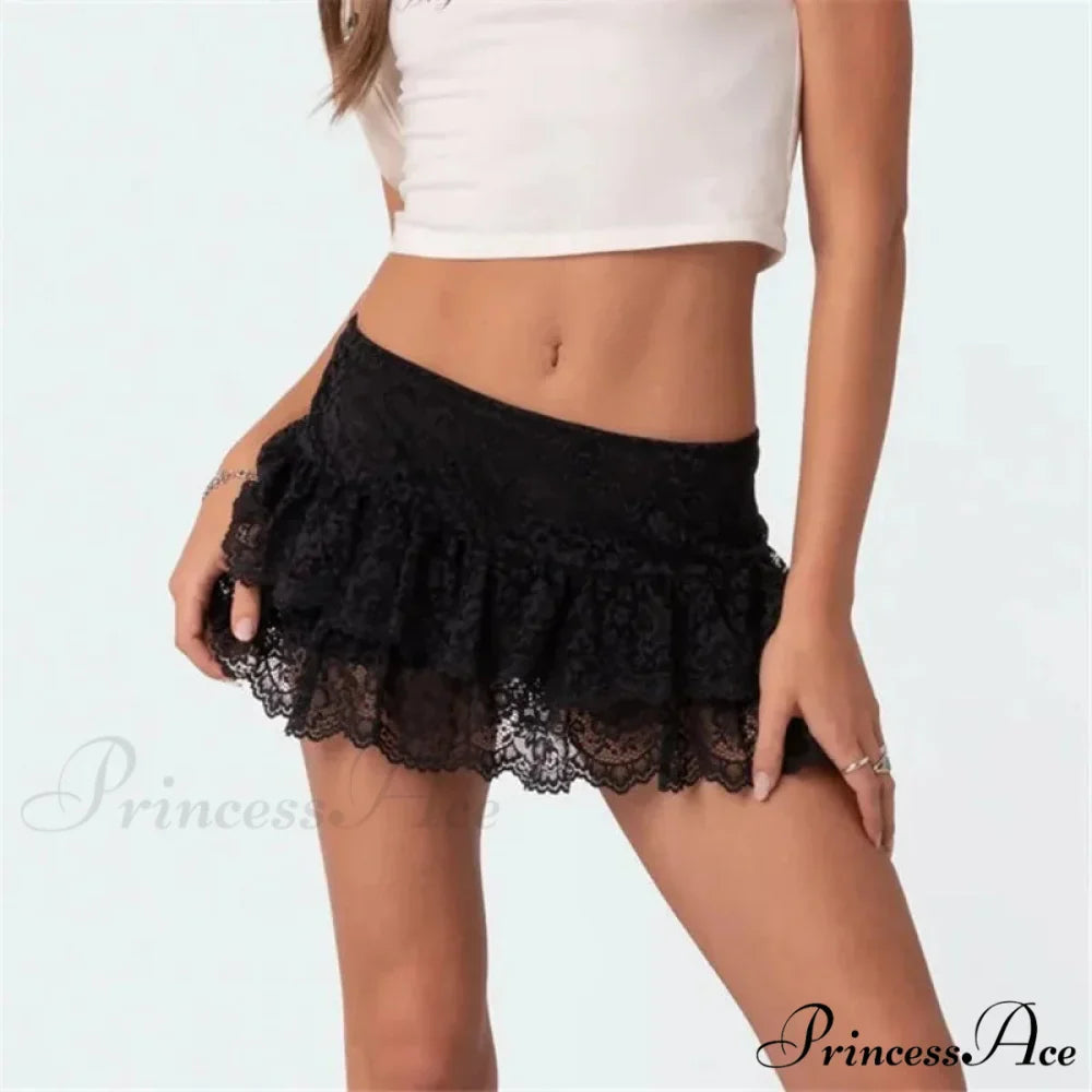 Botanical Frills Fairycore Skirt