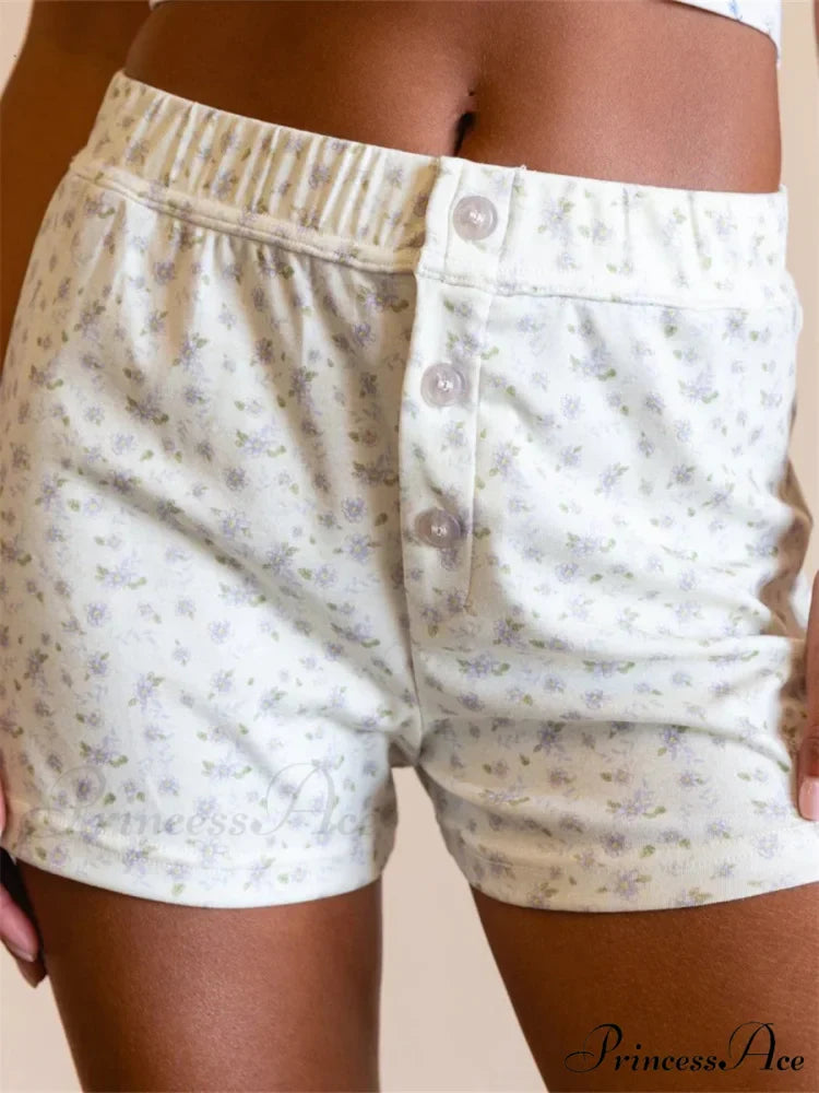 Botanical High Stretch Waist Short