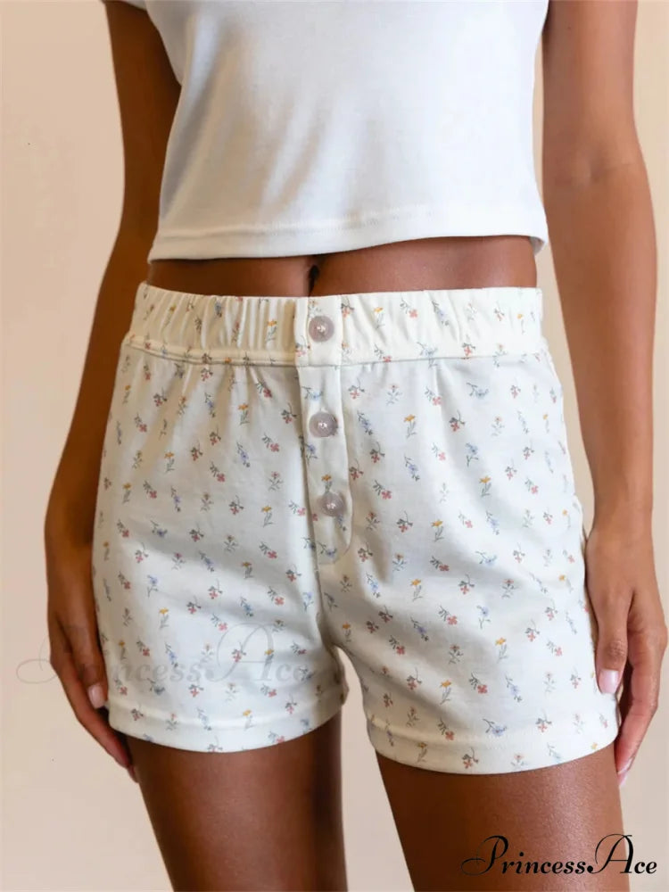 Botanical High Stretch Waist Short