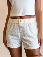 Botanical High Stretch Waist Short