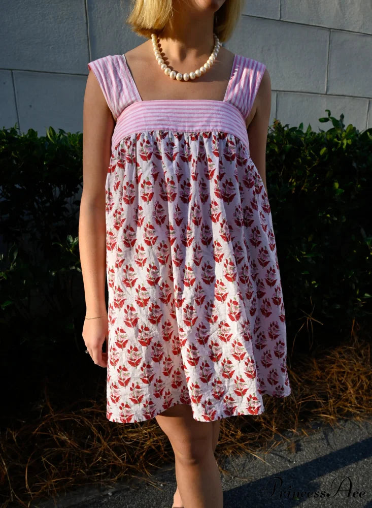 Botanical Lineage Bind Mini Dress