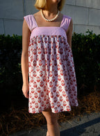 Botanical Lineage Bind Mini Dress