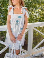 Botanical Lineage Bind Mini Dress