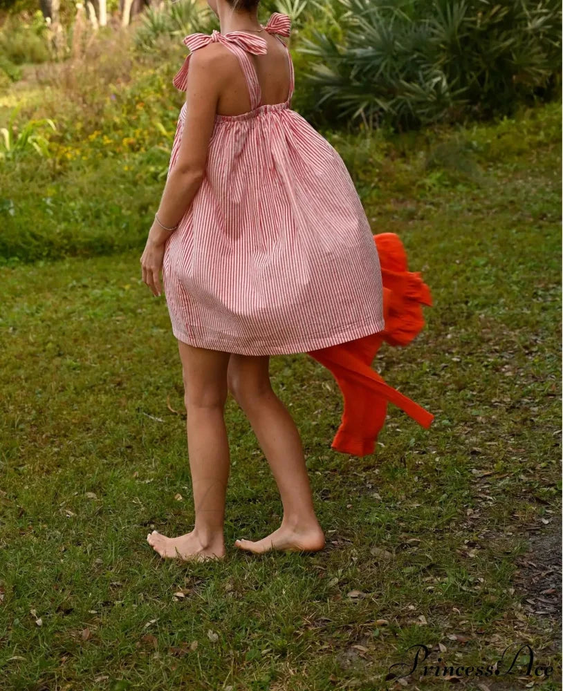 Botanical Lineage Bind Mini Dress