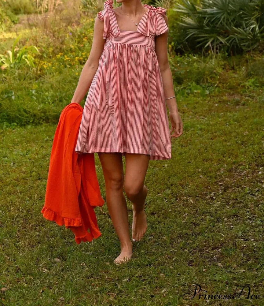 Botanical Lineage Bind Mini Dress