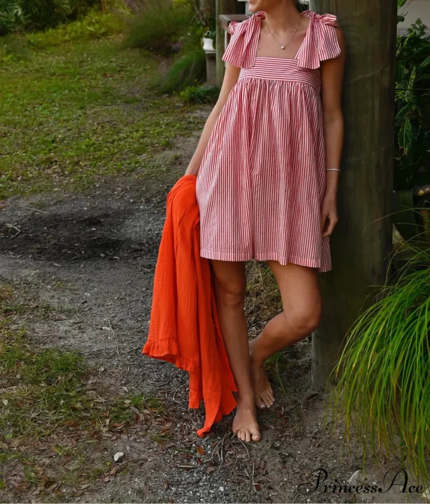 Botanical Lineage Bind Mini Dress