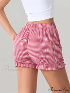Bow Tartan Spots Bloomer Short