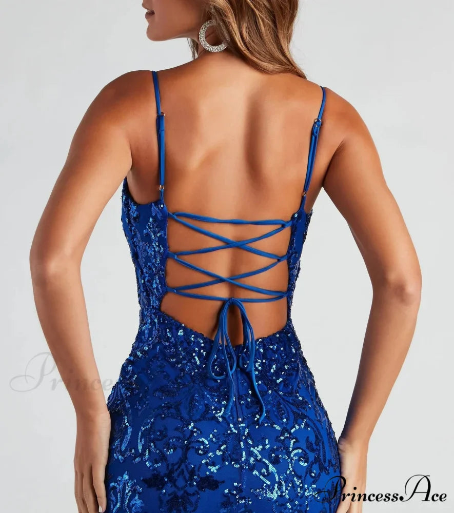 Brianna Sequin Stylish Mesh Bodycon Dress