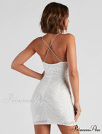 Bring The Sparkle Charming Sequin Mini Dress