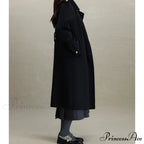 British Style Wool Red Coat
