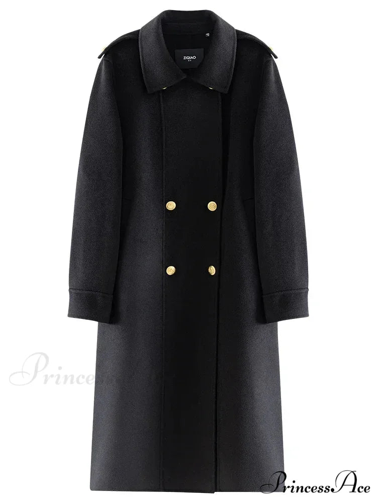 British Style Wool Red Coat