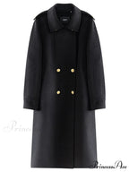 British Style Wool Red Coat
