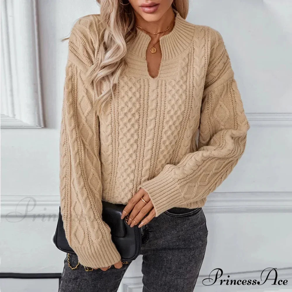 Brown Cardigan Urban Sweater