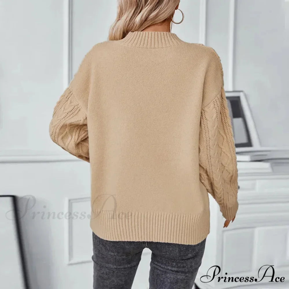 Brown Cardigan Urban Sweater