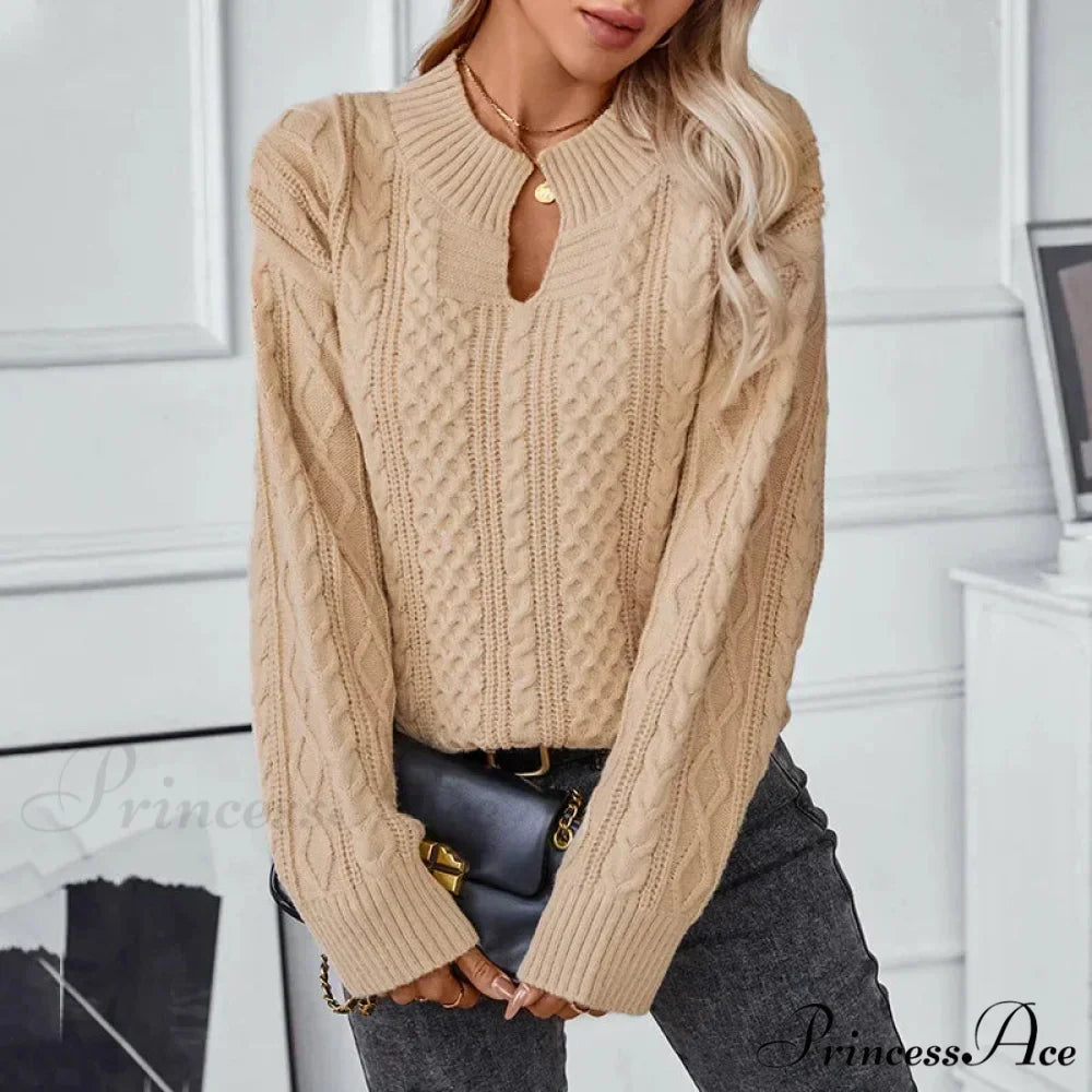 Brown Cardigan Urban Sweater