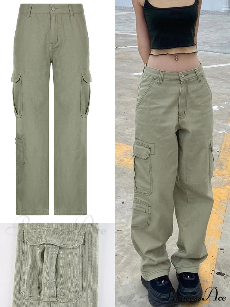 Brown Vintage Baggy Jeans