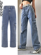 Brown Vintage Baggy Jeans