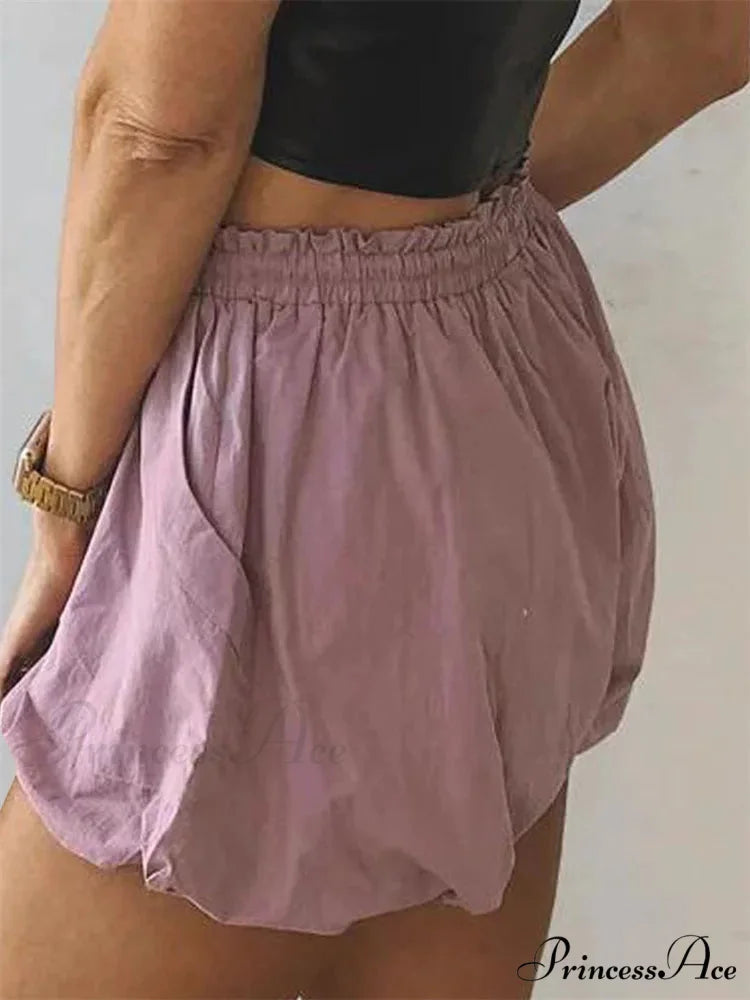 Bubble Pouch Cinch Short