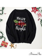 Buffalo Plaid Trees Christmas Hoodie