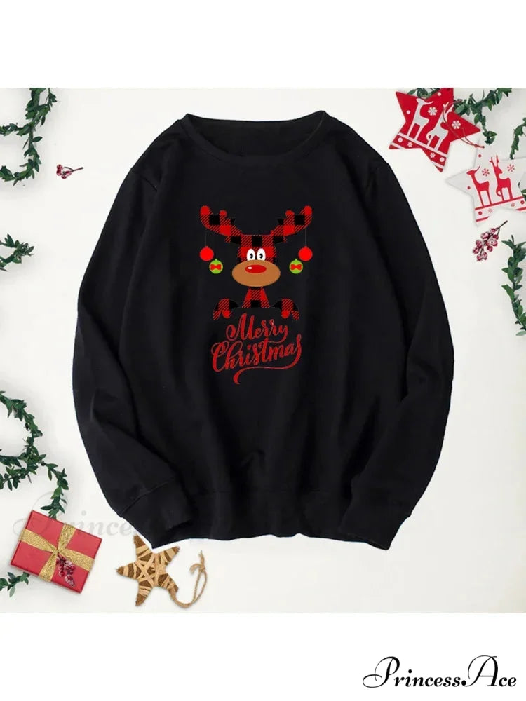 Buffalo Plaid Trees Christmas Hoodie