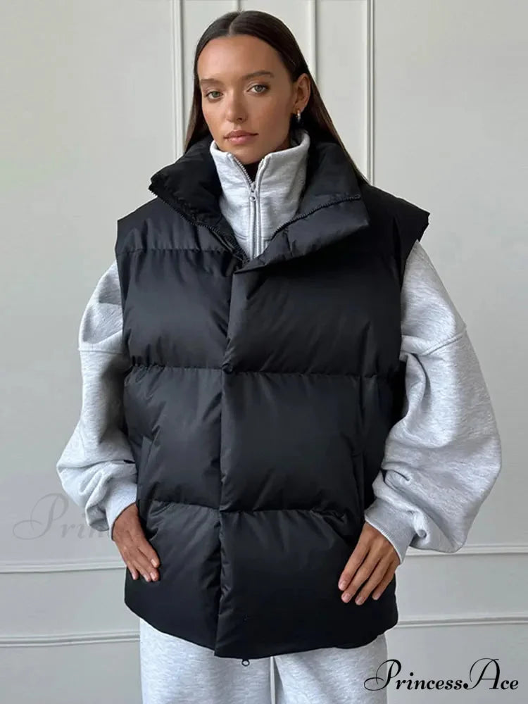 Burgundy Red Warm Cotton Coat