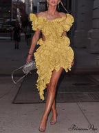 Butterfly Short Sleeve Trendy Bodycon Mini Dress