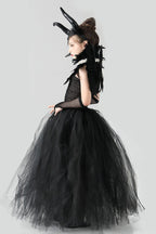 Evil Queen Gown Kid Halloween Costume