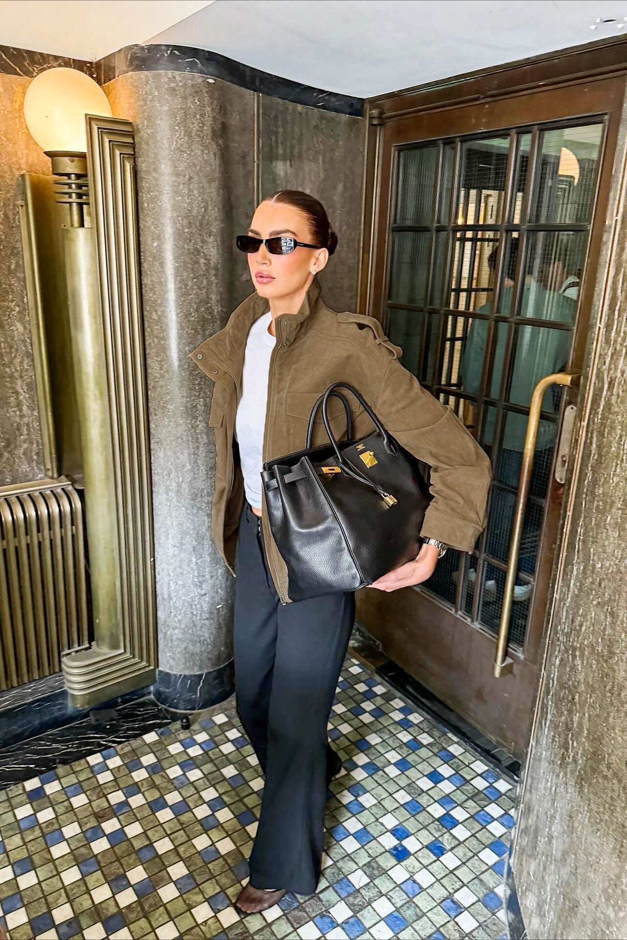 Suede Look Textured Jacket