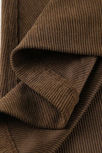 Vintage Lace Trim Colorblock A-Line Skirt