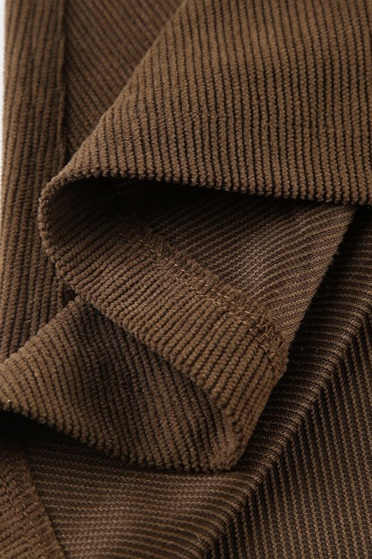 Vintage Lace Trim Colorblock A-Line Skirt