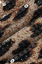 Retro Chic Leopard Pencil Skirt